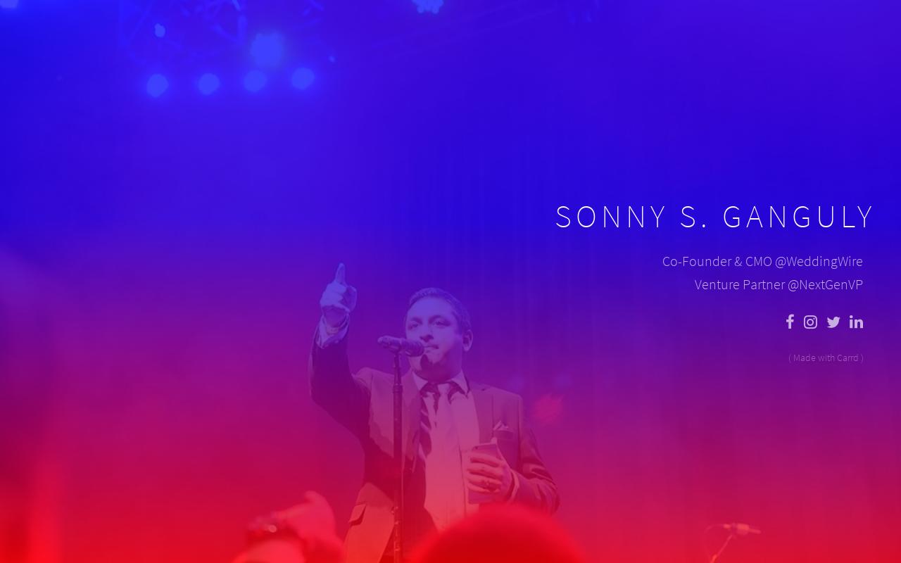Carrd profile picture for @sonny